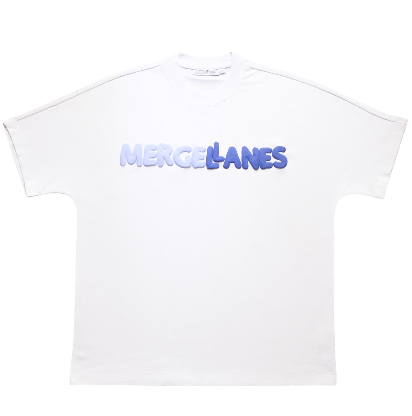 MERGELLANES TEE - BLUE GRAY, DARK BLUE ORIGINAL | WHITE